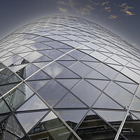 Buy canvas prints of Gherkin by Perry Johnson