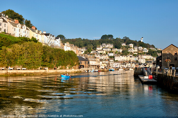 Early morning on the River Looe in Cornwall Picture Board by Rosie Spooner