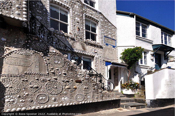 The Shell House at Polperro Picture Board by Rosie Spooner