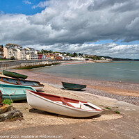 Buy canvas prints of Boat Cove at Dawlish by Rosie Spooner