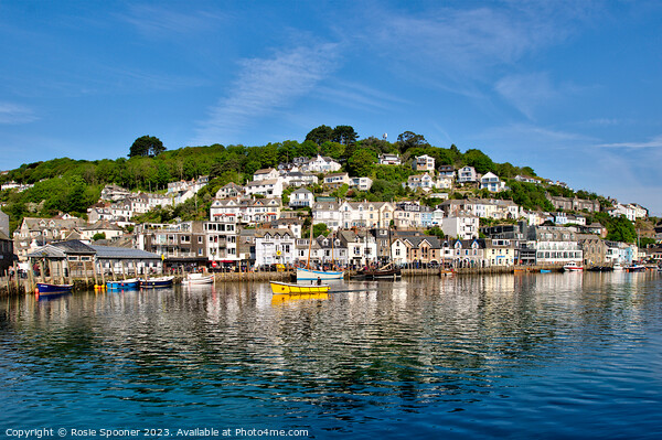 Reflections Looe Picture Board by Rosie Spooner