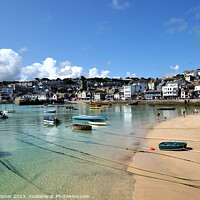 Buy canvas prints of Early morning at St Ives  by Rosie Spooner