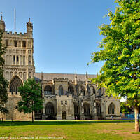 Buy canvas prints of Exeter Cathedral  by Rosie Spooner
