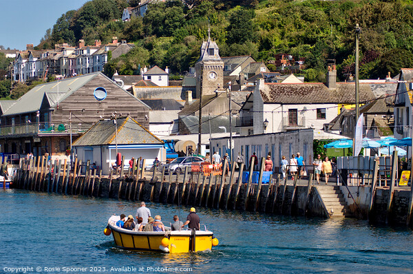 The ferry across the River Looe Picture Board by Rosie Spooner
