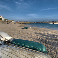 Buy canvas prints of Early evening St Ives by Rosie Spooner