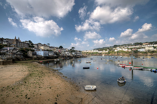  Polruan and Fowey on The River Fowey Picture Board by Rosie Spooner