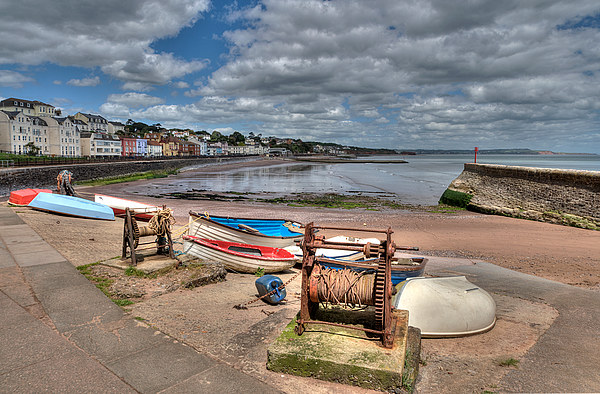  Boats moored near to Coryton Cove Dawlish  Picture Board by Rosie Spooner