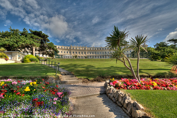 The Osborne Hotel and grounds Torquay  Picture Board by Rosie Spooner