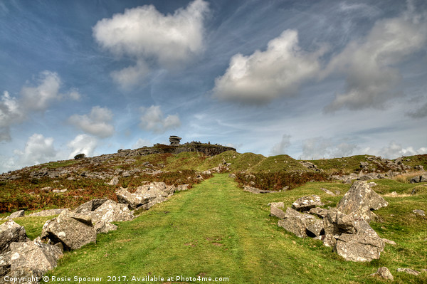 The Cheesewring at Stowes Hill Minions Bodmin Moor Picture Board by Rosie Spooner