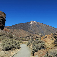 Buy canvas prints of Mount Teide National Park in Tenerife by Rosie Spooner