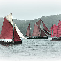 Buy canvas prints of Brixham Heritage sailing boats  by Rosie Spooner