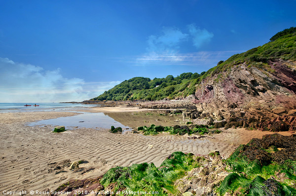 Talland Bay between Looe and Polperro in Cornwall. Picture Board by Rosie Spooner