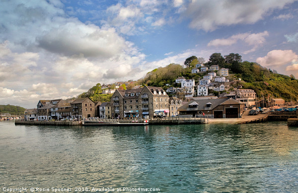Looking over the Looe River towards East Looe  Picture Board by Rosie Spooner