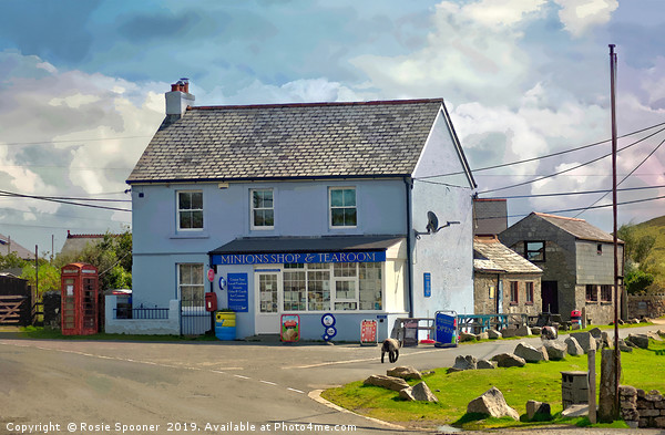 Minions Shop and Tearooms on Bodmin Moor Picture Board by Rosie Spooner