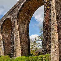 Buy canvas prints of Broadsands Viaduct in Torbay, South Devon by Rosie Spooner