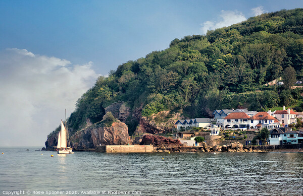 The Cary Arms at Babbacombe Beach Picture Board by Rosie Spooner
