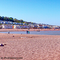 Buy canvas prints of Shaldon From Teignmouth by Peter F Hunt