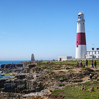 Buy canvas prints of Portland Bill Lighthouse  by Peter F Hunt