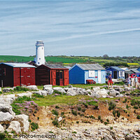 Buy canvas prints of Old Lower Lighthouse Portland Bill by Peter F Hunt