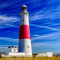 Buy canvas prints of Portland Bill Lighthouse by Peter F Hunt