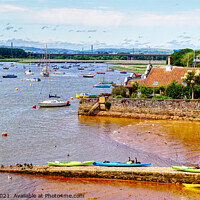 Buy canvas prints of River Exe At Topsham by Peter F Hunt