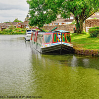Buy canvas prints of Tiverton Grand Western Canal by Peter F Hunt