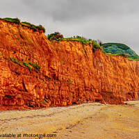 Buy canvas prints of The Fragile Jurassic Coast by Peter F Hunt