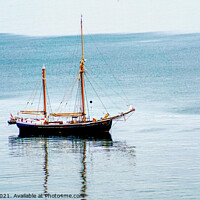 Buy canvas prints of Queen Galadriel At Anchor by Peter F Hunt