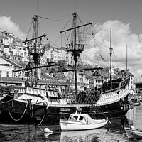 Buy canvas prints of The Golden Hind Brixham  by Peter F Hunt