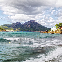 Buy canvas prints of Sant Elm And Dragon Island  by Peter F Hunt