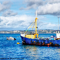 Buy canvas prints of Brixham An Autumn View by Peter F Hunt