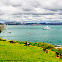 Buy canvas prints of Battery Gardens Brixham by Peter F Hunt