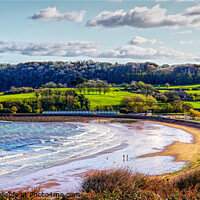 Buy canvas prints of Broadsands Beach Paignton Panorama  by Peter F Hunt