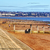 Buy canvas prints of Dawlish Warren To Exmouth by Peter F Hunt