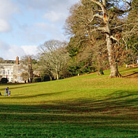 Buy canvas prints of Cockington Court Manor Cockington Torquay  by Peter F Hunt