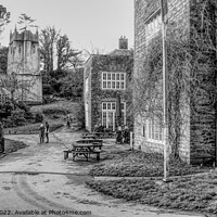 Buy canvas prints of Cockington Court And Church Cockington Torquay  by Peter F Hunt