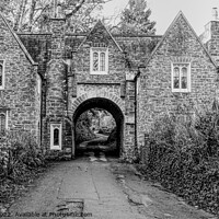 Buy canvas prints of The Old Gatehouse Cockington Torquay by Peter F Hunt