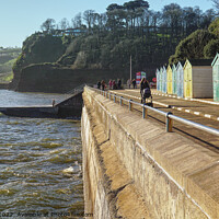 Buy canvas prints of Dawlish Seafront Devon by Peter F Hunt