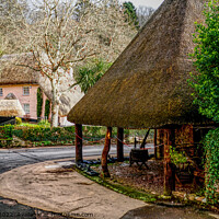 Buy canvas prints of Cockington Forge Torquay by Peter F Hunt