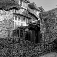 Buy canvas prints of The Old Watermill Cockington Torquay by Peter F Hunt