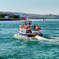 Buy canvas prints of The Cremyll Ferry Plymouth by Peter F Hunt