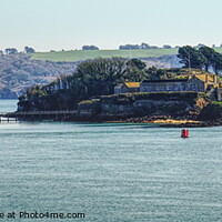 Buy canvas prints of Drakes Island Plymouth Sound by Peter F Hunt