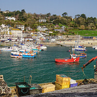 Buy canvas prints of Lyme Regis Harbour Dorset by Peter F Hunt