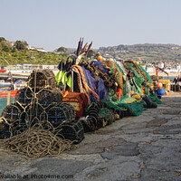 Buy canvas prints of The Fish Quay Lyme Regis by Peter F Hunt