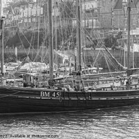 Buy canvas prints of Brixham Old Sailing Trawler by Peter F Hunt
