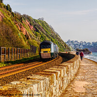 Buy canvas prints of Train Journey With A View by Peter F Hunt