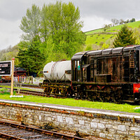 Buy canvas prints of Buckfastleigh Station Thomas The Tank Engine by Peter F Hunt