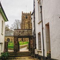 Buy canvas prints of Chagford Church Dartmoor by Peter F Hunt
