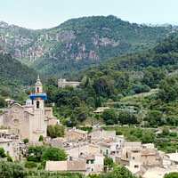 Buy canvas prints of Valldemossa Mallorca  by Peter F Hunt
