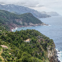 Buy canvas prints of View From Ses Animes Watch Tower Mallorca  by Peter F Hunt